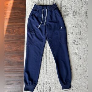 Figs Navy Joggers tall